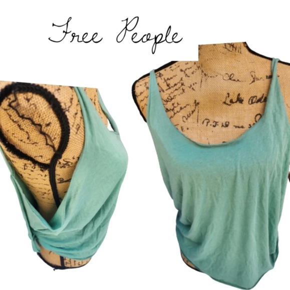 Free People we the free Grecian drape tank top L - Picture 1 of 8